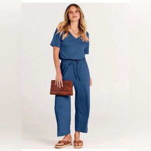 Chic Navy Women's Jumpsuit